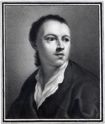 Anton Raphael Mengs, gegraveerd door Nicolaus Mosman